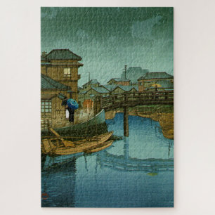 Views of Tokaido Shinagawa Kawase Hasui Jigsaw Puzzle