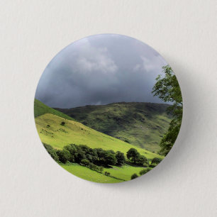 VIEWS OF WALES 6 CM ROUND BADGE