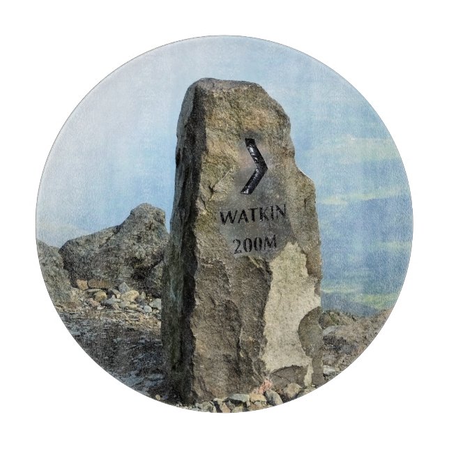 VIEWS OF WALES CUTTING BOARD (Front)