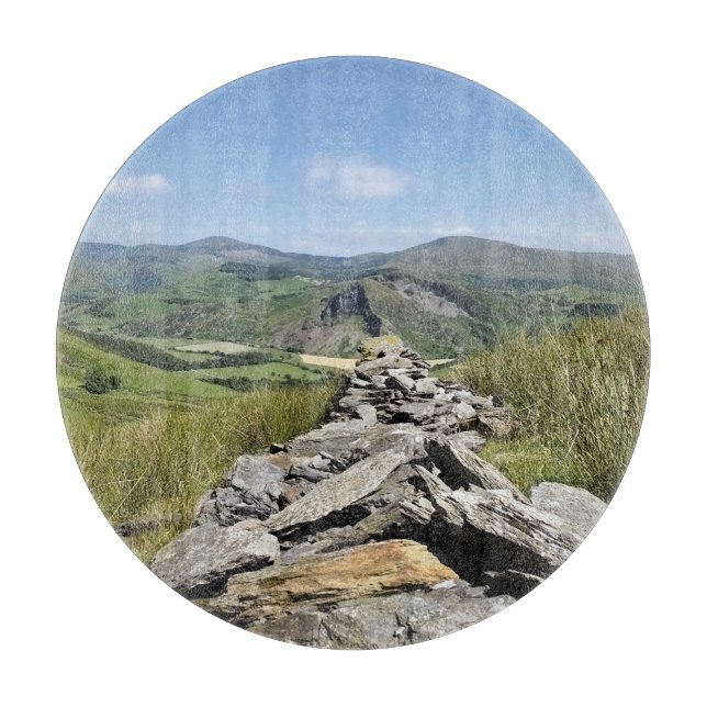 VIEWS OF WALES CUTTING BOARD (Front)