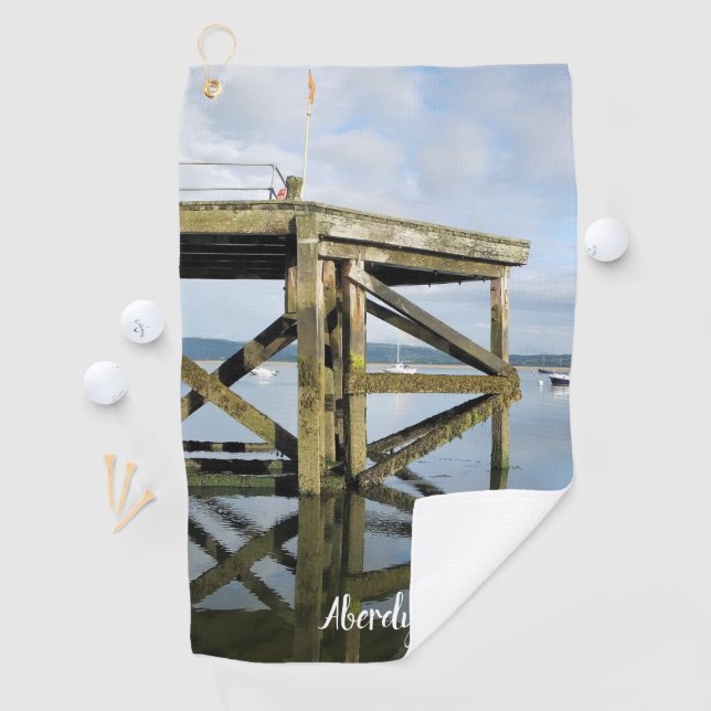 VIEWS OF WALES GOLF TOWEL (InSitu)