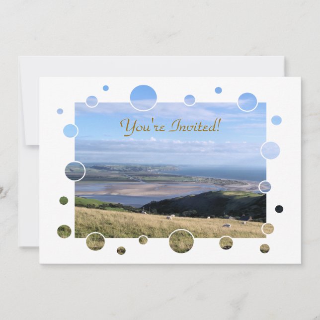 VIEWS OF WALES INVITATION (Front)