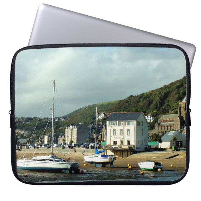 VIEWS OF WALES LAPTOP SLEEVE (Front)