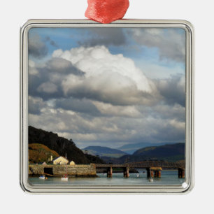 VIEWS OF WALES METAL TREE DECORATION