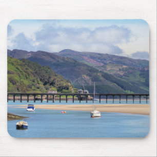 VIEWS OF WALES MOUSE MAT