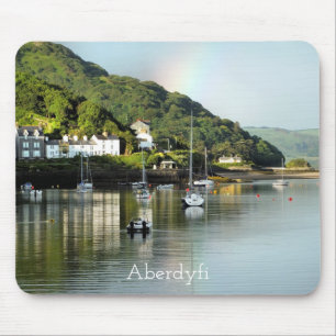 VIEWS OF WALES MOUSE MAT