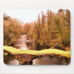 VIEWS OF WALES MOUSE MAT