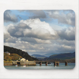 VIEWS OF WALES MOUSE MAT