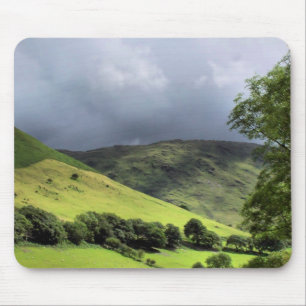 VIEWS OF WALES MOUSE MAT