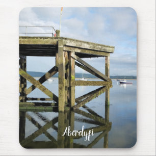 VIEWS OF WALES MOUSE MAT