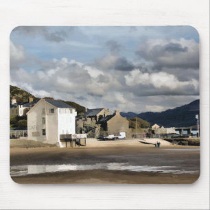 VIEWS OF WALES MOUSE MAT