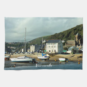 VIEWS OF WALES TEA TOWEL
