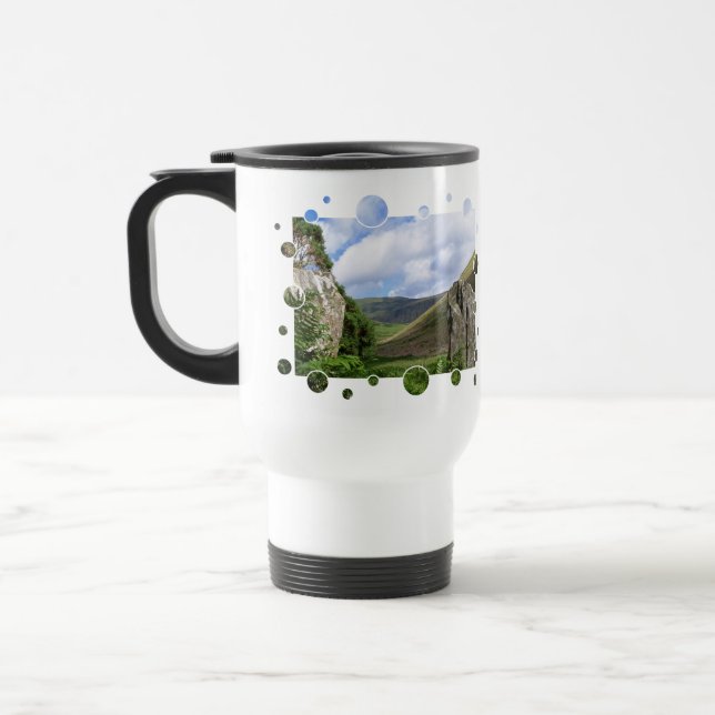 VIEWS OF WALES TRAVEL MUG (Left)