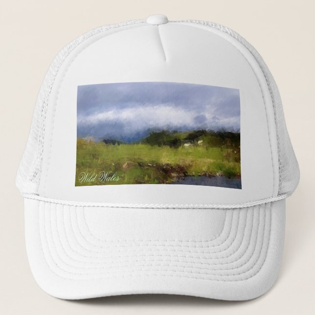 VIEWS OF WALES TRUCKER HAT (Front)