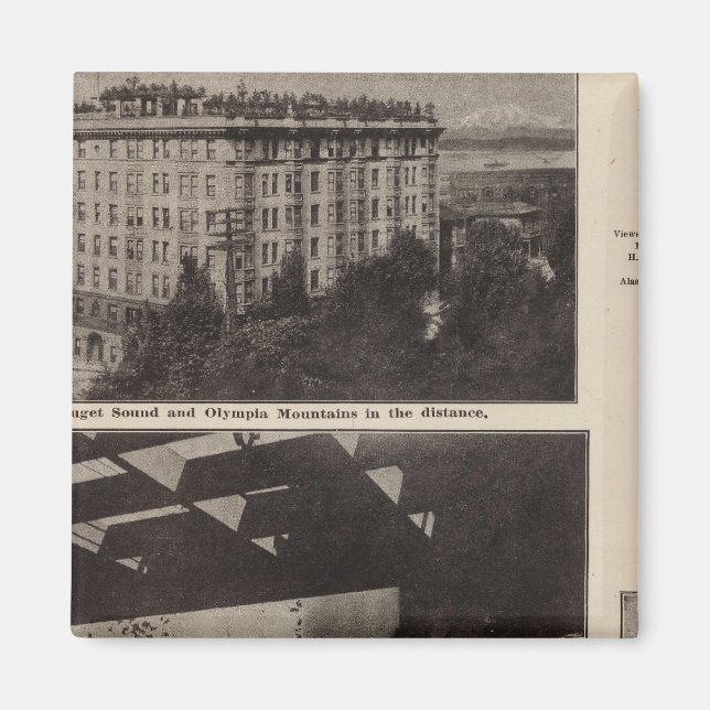 Views, Seattle Magnet (Front)