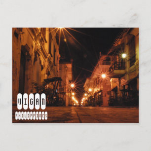 Vigan in Ilocos Sur Philippines Postcard