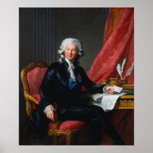 Vigée Le Brun - Charles-Alexandre De Calonne Poster