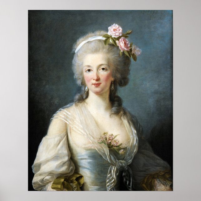 Vigée Le Brun - Jeanne Lamotte Valois Poster (Front)