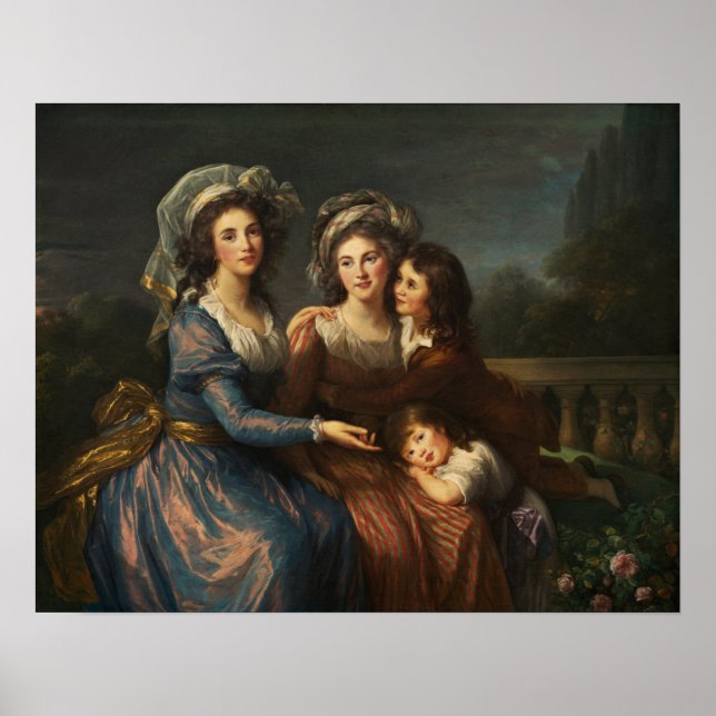 Vigée Le Brun - Marquise De Pezay, M De Rouge Poster (Front)