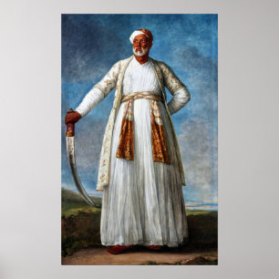 Vigée Le Brun - Portrait Of Mohammed Dervish Khan Poster