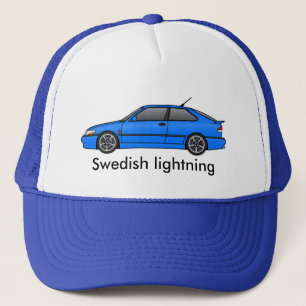 viggen _lb, Swedish lightning Trucker Hat