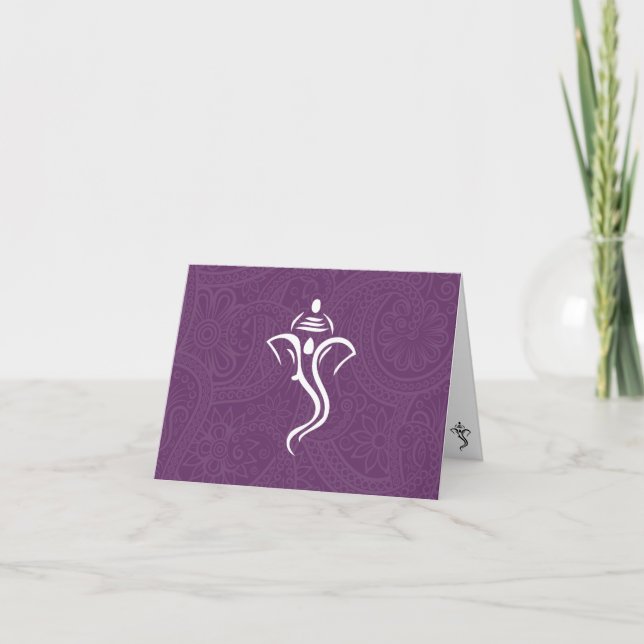 Vighneshvara Wedding Thank You Cards (Front)