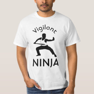 Vigilant Ninja funny customisable T-Shirt