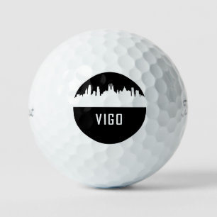 Vigo cities of Spain Golf Balls