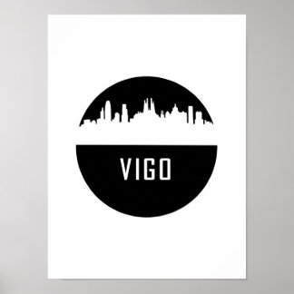 Vigo | cities of Spain Poster