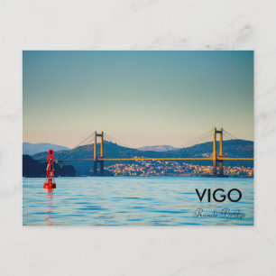 Vigo, Rande Bridge Postcard