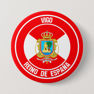 Vigo Round Emblem 7.5 Cm Round Badge