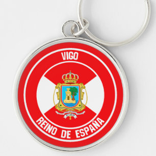 Vigo Round Emblem Key Ring