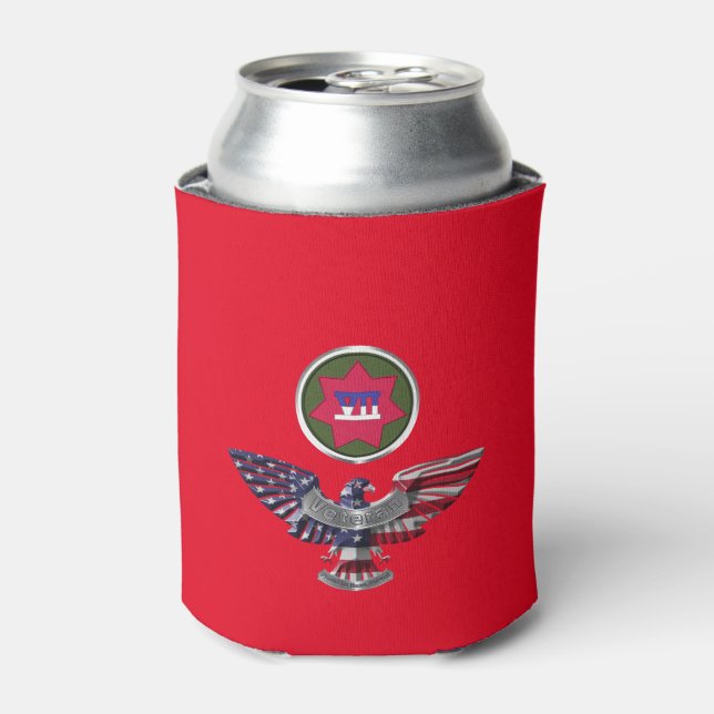 VII Armoured Corps Eagle Can Cooler (Can Front)