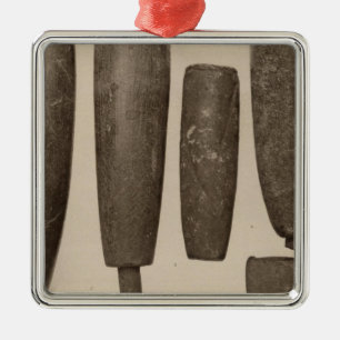 VIII Stone pipes, So Calif Metal Tree Decoration