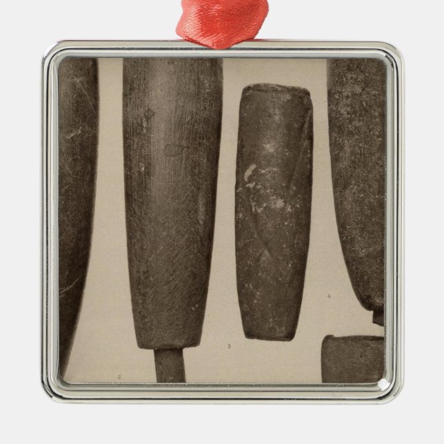 VIII Stone pipes, So Calif Metal Tree Decoration (Front)