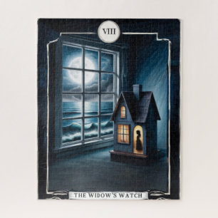 VIII The Widow’s Watch – Still Waiting, Tarot Jigsaw Puzzle