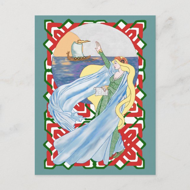 Viking Adieu Postcard (Front)