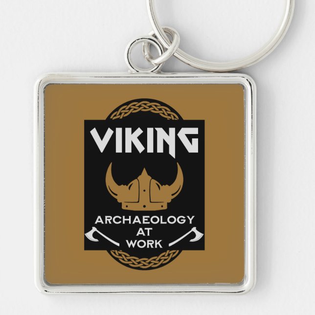 Viking Archaeology Key Ring (Front)