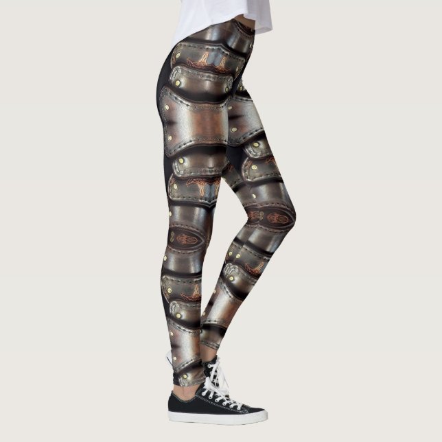 Viking  Armour Abstract design Leggings (Right)