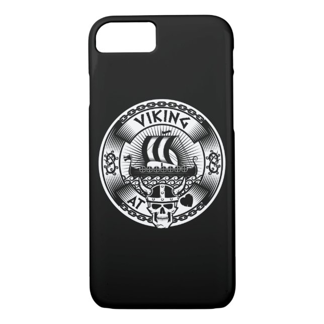 Viking at Heart Case-Mate iPhone Case (Back)