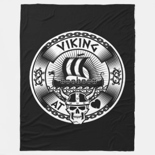 Vikings Fleece Blankets, Blankets Viking Runes