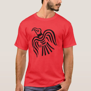 Viking Banner Raven Symbol T-Shirt