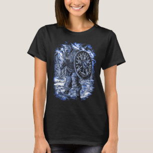 Viking Bear Viking Axe Viking Shield Warrior Vegv T-Shirt