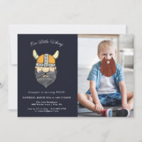 Viking Birthday Party | Fun Beard on Photo