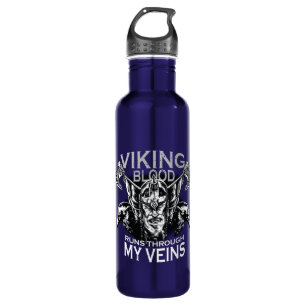 Viking blood 710 ml water bottle