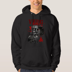 Viking Blood Odin And Raven Culture Of The Vikings Hoodie