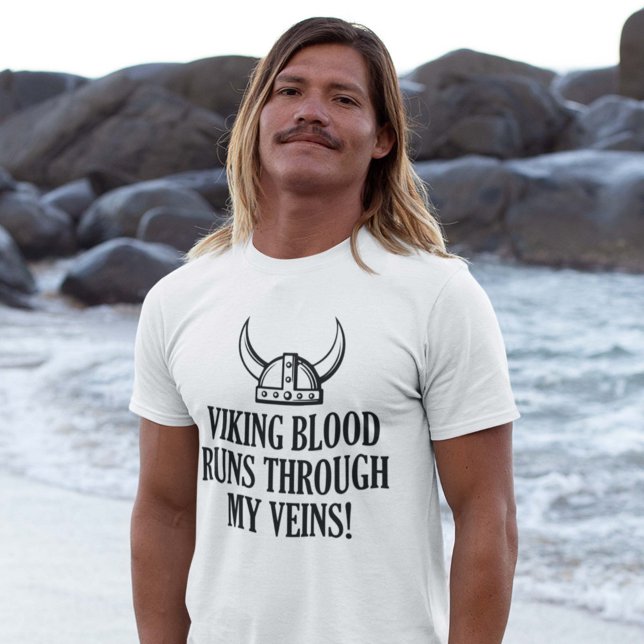 Viking Blood Runs Through My Veins T-Shirt (Creator Uploaded)