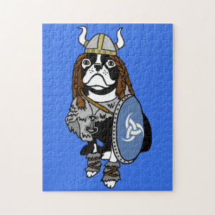 Viking Boston Terrier Puzzle