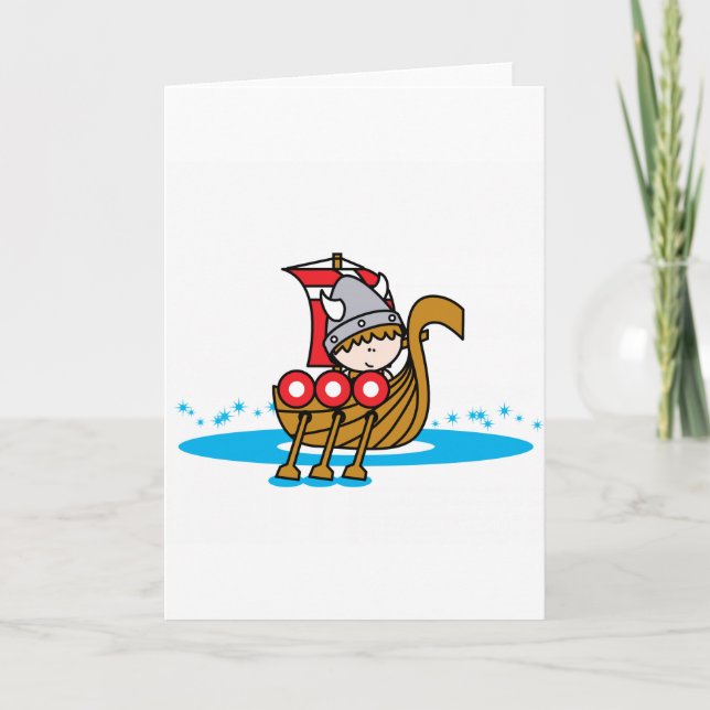 Viking Boy Card (Front)