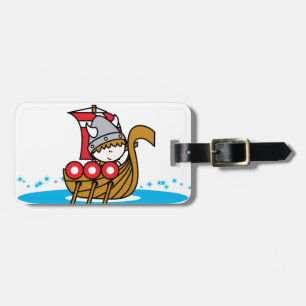 Viking Boy Luggage Tag